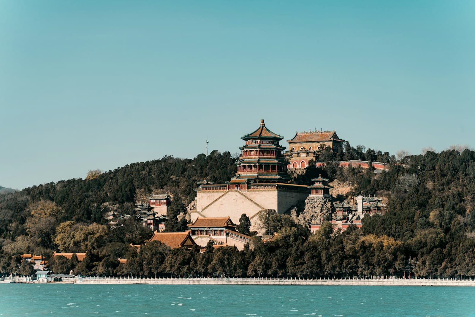 Kunming Lake and the Summer Palace gardens
