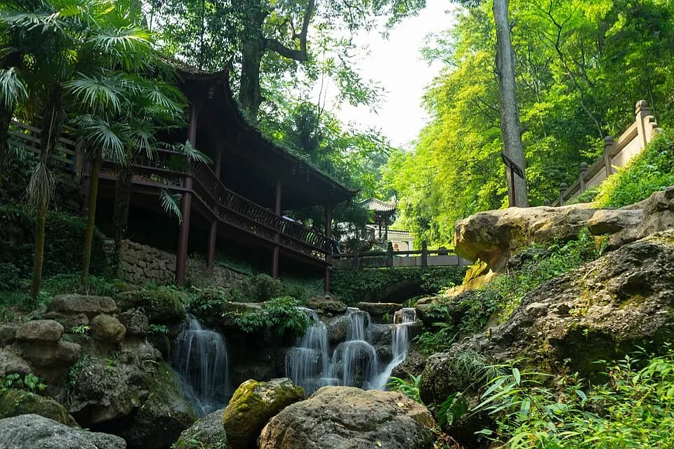 Qingcheng Mountain near Chengdu