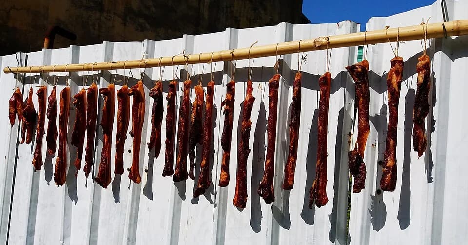 Chinese cured bacon