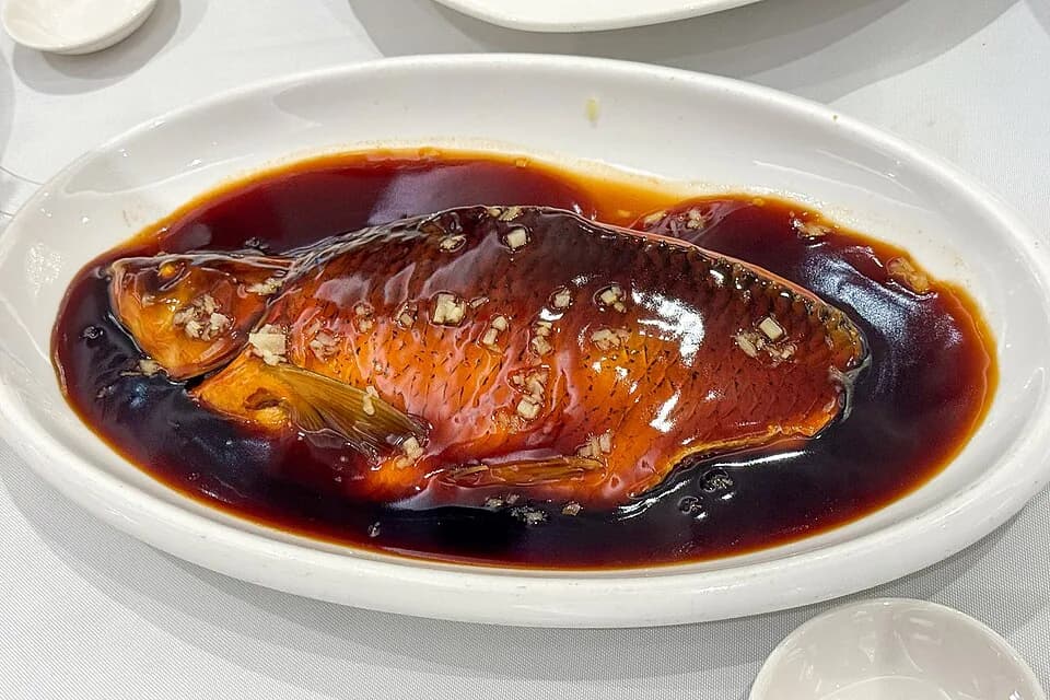West Lake fish in vinegar sauce